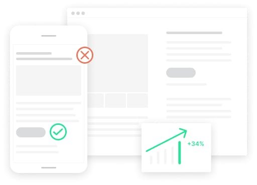 Increase Conversion Rate in Online shop graphic